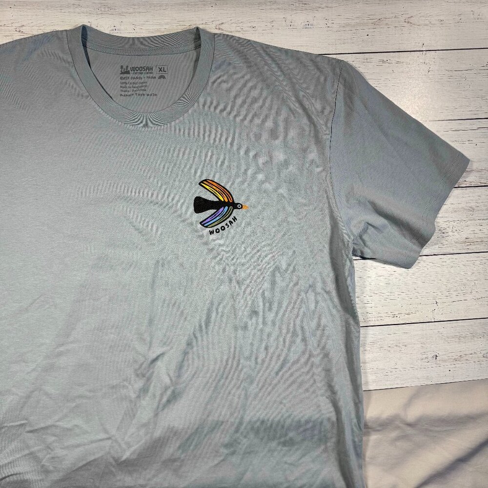 Woosah Outfitters - Take Pride Outside - Birds Graphic Art XL Tee